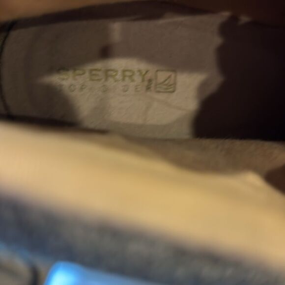 SPERRY top-siders Bailey brown leather wedge leather laces - Picture 7 of 12